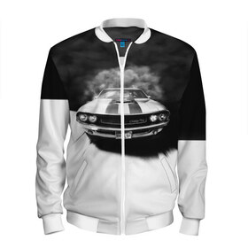 Мужской бомбер 3D с принтом Driver в Ухте, 100% полиэстер | застегивается на молнию, по бокам два кармана без застежек, по низу бомбера и на воротнике - эластичная резинка | driver | san francisco | авто | гонки | игра | машина