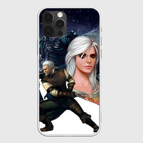Чехол для iPhone 12 Pro Max с принтом Дикая Охота в Ухте, Силикон |  | Тематика изображения на принте: ciri | gerald | wild hunt | witcher | ведьмак | ведьмы | геральд | дикая охота | цири