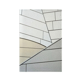 Обложка для паспорта матовая кожа с принтом Чертежи в Ухте, натуральная матовая кожа | размер 19,3 х 13,7 см; прозрачные пластиковые крепления | линии | полосы | прикольные | текстуры | чертежи | штрихи