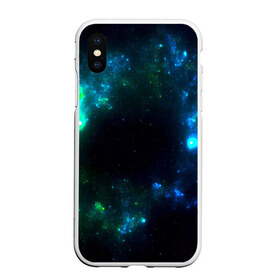 Чехол для iPhone XS Max матовый с принтом Космос в Ухте, Силикон | Область печати: задняя сторона чехла, без боковых панелей | звезды | космос