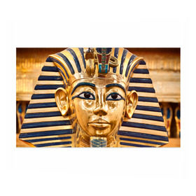 Бумага для упаковки 3D с принтом Фараон в Ухте, пластик и полированная сталь | круглая форма, металлическое крепление в виде кольца | Тематика изображения на принте: египет | фараон