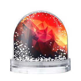 Снежный шар Абстракция: в Ухте, Пластик | Изображение внутри шара печатается на глянцевой фотобумаге с двух сторон | абстракт | абстракции | волны | прикольные | ромб | текстуры