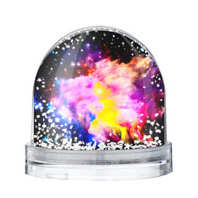 Снежный шар с принтом Космос в Ухте, Пластик | Изображение внутри шара печатается на глянцевой фотобумаге с двух сторон | вселенная | галактика | звезды