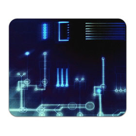 Коврик прямоугольный Схема: в Ухте, натуральный каучук | размер 230 х 185 мм; запечатка лицевой стороны | текстура | темный