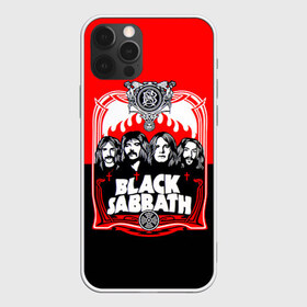 Чехол для iPhone 12 Pro Max с принтом Black Sabbath группа в Ухте, Силикон |  | black sabbath