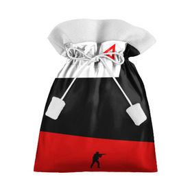 Подарочный 3D мешок с принтом awp cs go в Ухте, 100% полиэстер | Размер: 29*39 см | awp | contra | counter strike | game