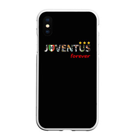 Чехол для iPhone XS Max матовый с принтом JUVENTUS в Ухте, Силикон | Область печати: задняя сторона чехла, без боковых панелей | juventus | италия | футбол | ювентус