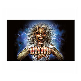 Бумага для упаковки 3D с принтом Iron maiden 6 в Ухте, пластик и полированная сталь | круглая форма, металлическое крепление в виде кольца | айран мейден | айран мэйден | айрон мейден | айрон мэйден | айрон мэйдэн | байк
