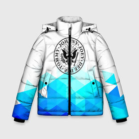 Зимняя куртка для мальчиков 3D Ramones 7: в Ухте, ткань верха — 100% полиэстер; подклад — 100% полиэстер, утеплитель — 100% полиэстер | длина ниже бедра, удлиненная спинка, воротник стойка и отстегивающийся капюшон. Есть боковые карманы с листочкой на кнопках, утяжки по низу изделия и внутренний карман на молнии. 
Предусмотрены светоотражающий принт на спинке, радужный светоотражающий элемент на пуллере молнии и на резинке для утяжки | joey ramone | punk | джоуи рамон | панк | рамонез | рамонес