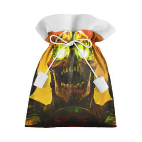 Подарочный 3D мешок DOOM: в Ухте, 100% полиэстер | Размер: 29*39 см | doom | game | игра