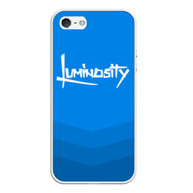Чехол силиконовый для Телефон Apple iPhone 5/5S с принтом Luminosity в Ухте, Силикон | Область печати: задняя сторона чехла, без боковых панелей | csgo | esports | gaming | lg | luminosity | ксго