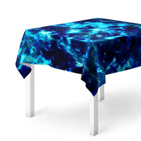 Скатерть 3D с принтом Electrica в Ухте, 100% полиэстер (ткань не мнется и не растягивается) | Размер: 150*150 см | Тематика изображения на принте: арт | волны | линии | новые | прикольные | текстуры | шум