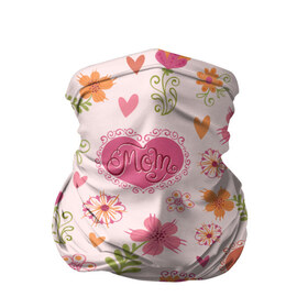 Бандана-труба 3D с принтом День матери в Ухте, 100% полиэстер, ткань с особыми свойствами — Activecool | плотность 150‒180 г/м2; хорошо тянется, но сохраняет форму | деть матери | мама | праздники | родители