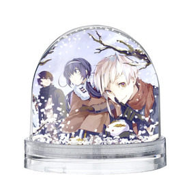 Снежный шар с принтом Bungou Stray Dogs в Ухте, Пластик | Изображение внутри шара печатается на глянцевой фотобумаге с двух сторон | anime | bungou stray dogs | бродячие псы | великий из бродячих псов | псы