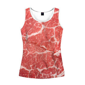 Женская майка 3D Кусок мяса: в Ухте, 100% полиэстер | круглая горловина, прямой силуэт, длина до линии бедра | баранина | бекон | белок | говядина | еда | жилы | кровь | кусок | мощь | мышцы | мясо | нарезка | отбивная | пища | протеин | свинина | сила | телятина | туша | филе | хрящи