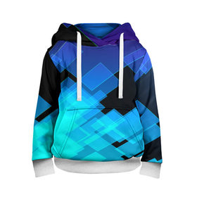 Детская толстовка 3D с принтом Tex nano в Ухте, 100% полиэстер | двухслойный капюшон со шнурком для регулировки, мягкие манжеты на рукавах и по низу толстовки, спереди карман-кенгуру с мягким внутренним слоем | крутой. прин.т3d