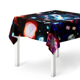 Скатерть 3D Вселенная: в Ухте, 100% полиэстер (ткань не мнется и не растягивается) | Размер: 150*150 см |