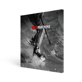 Холст квадратный с принтом Red maсhine в Ухте, 100% ПВХ |  | Тематика изображения на принте: red machine | красная машина | сборная россии | хоккей