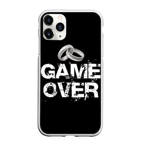 Чехол для iPhone 11 Pro Max матовый с принтом Game over в Ухте, Силикон |  | братва жениха | жених | мальчишник | мафия жениха