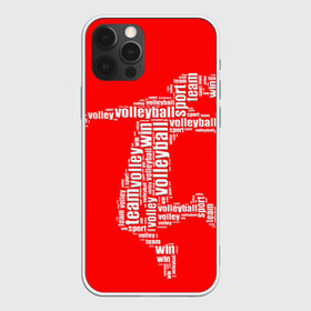 Чехол для iPhone 12 Pro с принтом Волейбол 36 в Ухте, силикон | область печати: задняя сторона чехла, без боковых панелей | volleyball | волейбол