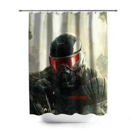 Штора 3D для ванной Crysis: в Ухте, 100% полиэстер | плотность материала — 100 г/м2. Стандартный размер — 146 см х 180 см. По верхнему краю — пластиковые люверсы для креплений. В комплекте 10 пластиковых колец | крайзис | пророк