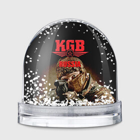 Водяной шар Спецназ 12: в Ухте, Пластик | Изображение внутри шара печатается на глянцевой фотобумаге с двух сторон | россия | спецназ