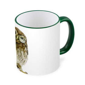 Кружка 3D с принтом Сова в Ухте, керамика | ёмкость 330 мл | прикольные картинки | птица | сова | ум
