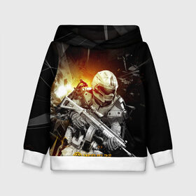 Детская толстовка 3D с принтом WFFuture Exo Future Soldier в Ухте, 100% полиэстер | двухслойный капюшон со шнурком для регулировки, мягкие манжеты на рукавах и по низу толстовки, спереди карман-кенгуру с мягким внутренним слоем | 