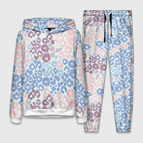 Женский костюм 3D (с толстовкой) с принтом Panton Leo в Ухте,  |  | леопард | пятна | цветные