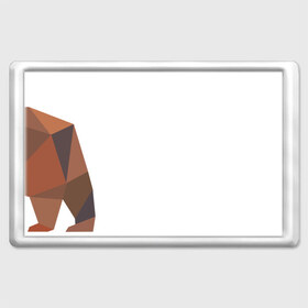 Магнит 45*70 Russian bear: в Ухте, Пластик | Размер: 78*52 мм; Размер печати: 70*45 | вдв | медведь | россия