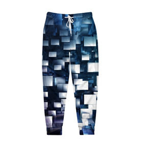 Мужские брюки 3D Абстракция: в Ухте, 100% полиэстер | манжеты по низу, эластичный пояс регулируется шнурком, по бокам два кармана без застежек, внутренняя часть кармана из мелкой сетки | abstraction | art | background | black | metal | screens | абстракция | искусство | металл | фон | черный | экраны