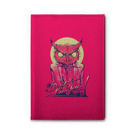 Обложка для автодокументов с принтом Hotline Miami 11 в Ухте, натуральная кожа |  размер 19,9*13 см; внутри 4 больших “конверта” для документов и один маленький отдел — туда идеально встанут права | game | hotline miami | hotlinemiami | игры | майями | хотлайн | хотланй майами