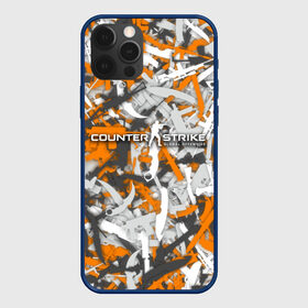 Чехол для iPhone 12 Pro с принтом Counter strike. Оружие в Ухте, силикон | область печати: задняя сторона чехла, без боковых панелей | Тематика изображения на принте: asiimov | cs | csgo | камуфляж