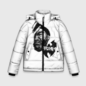 Зимняя куртка для мальчиков 3D с принтом Methodman в Ухте, ткань верха — 100% полиэстер; подклад — 100% полиэстер, утеплитель — 100% полиэстер | длина ниже бедра, удлиненная спинка, воротник стойка и отстегивающийся капюшон. Есть боковые карманы с листочкой на кнопках, утяжки по низу изделия и внутренний карман на молнии. 

Предусмотрены светоотражающий принт на спинке, радужный светоотражающий элемент на пуллере молнии и на резинке для утяжки | gza | hip hop | rza | wu fam | ву танг клан | хип хоп