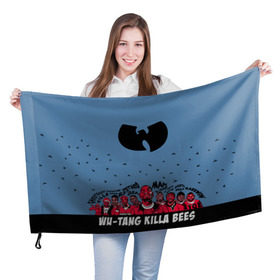 Флаг 3D Wu-Tang Clan: в Ухте, 100% полиэстер | плотность ткани — 95 г/м2, размер — 67 х 109 см. Принт наносится с одной стороны | wu tang