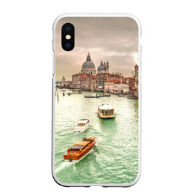 Чехол для iPhone XS Max матовый Венеция: в Ухте, Силикон | Область печати: задняя сторона чехла, без боковых панелей |