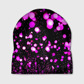 Шапка 3D с принтом Dream в Ухте, 100% полиэстер | универсальный размер, печать по всей поверхности изделия | горошек | круги | пятна