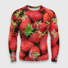Мужской рашгард 3D с принтом клубника в Ухте,  |  | земляника | клубника | лето | ягода