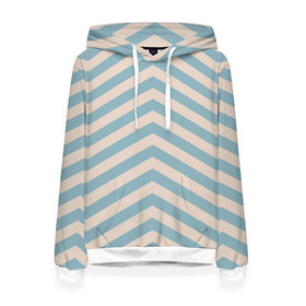 Женская толстовка 3D Чудный узор из волн!: в Ухте, 100% полиэстер  | двухслойный капюшон со шнурком для регулировки, мягкие манжеты на рукавах и по низу толстовки, спереди карман-кенгуру с мягким внутренним слоем. | арт | волны | дизайн | классно | красиво | краска | круто | узор