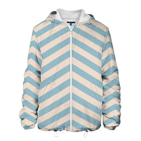 Мужская куртка 3D Чудный узор из волн!: в Ухте, ткань верха — 100% полиэстер, подклад — флис | прямой крой, подол и капюшон оформлены резинкой с фиксаторами, два кармана без застежек по бокам, один большой потайной карман на груди. Карман на груди застегивается на липучку | арт | волны | дизайн | классно | красиво | краска | круто | узор