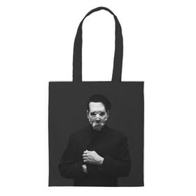 Сумка 3D повседневная с принтом Marilyn Manson в Ухте, 100% полиэстер | Плотность: 200 г/м2; Размер: 34×35 см; Высота лямок: 30 см | звезда | знаменитость | музыка | мэрилин мэнсон | певец | рокер