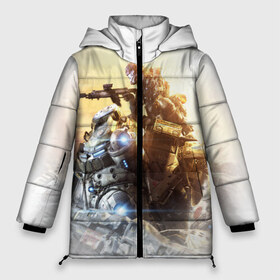 Женская зимняя куртка 3D с принтом Titanfall в Ухте, верх — 100% полиэстер; подкладка — 100% полиэстер; утеплитель — 100% полиэстер | длина ниже бедра, силуэт Оверсайз. Есть воротник-стойка, отстегивающийся капюшон и ветрозащитная планка. 

Боковые карманы с листочкой на кнопках и внутренний карман на молнии | titanfall | титанфалл