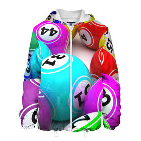 Мужская куртка 3D с принтом Бильярд в Ухте, ткань верха — 100% полиэстер, подклад — флис | прямой крой, подол и капюшон оформлены резинкой с фиксаторами, два кармана без застежек по бокам, один большой потайной карман на груди. Карман на груди застегивается на липучку | бильярд | шар