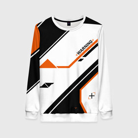 Женский свитшот 3D с принтом csgo - Asiimov P250 Style в Ухте, 100% полиэстер с мягким внутренним слоем | круглый вырез горловины, мягкая резинка на манжетах и поясе, свободная посадка по фигуре | asiimov | cs | csgo | азимов | кс