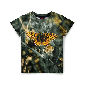 Детская футболка 3D Королевская бабочка: в Ухте, 100% гипоаллергенный полиэфир | прямой крой, круглый вырез горловины, длина до линии бедер, чуть спущенное плечо, ткань немного тянется |