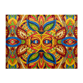 Обложка для студенческого билета с принтом Мексика 2 в Ухте, натуральная кожа | Размер: 11*8 см; Печать на всей внешней стороне | dg | dolce | dolce  gabana | dolce  gabbana | dolce gabbana | trend | дольче | дольче габана | дольче габбана | керамика | листья | мексика | мода | модный принт | роспись | тренд | узор | узоры