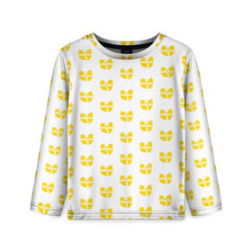 Детский лонгслив 3D с принтом Wu-Tang Clan в Ухте, 100% полиэстер | длинные рукава, круглый вырез горловины, полуприлегающий силуэт
 | clan | tang | wu