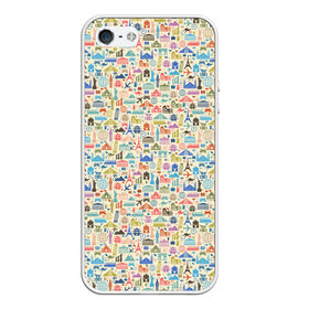 Чехол для iPhone 5/5S матовый с принтом Travel в Ухте, Силикон | Область печати: задняя сторона чехла, без боковых панелей | Тематика изображения на принте: 