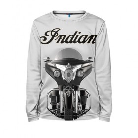 Детский лонгслив 3D с принтом Indian 6 в Ухте, 100% полиэстер | длинные рукава, круглый вырез горловины, полуприлегающий силуэт
 | 