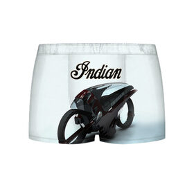 Мужские трусы 3D с принтом Indian 7 в Ухте, 50% хлопок, 50% полиэстер | классическая посадка, на поясе мягкая тканевая резинка | 